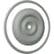 Ekena Millwork 64 1/2-in. OD x 58-in. ID Ceiling Ring with 44 1/2-in. OD Ceiling Medallion Classic Accent Kit CRM64TR44CL - alternate 9